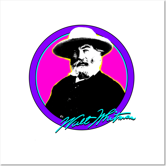 Walt Whitman Wall Art by Retro-Matic